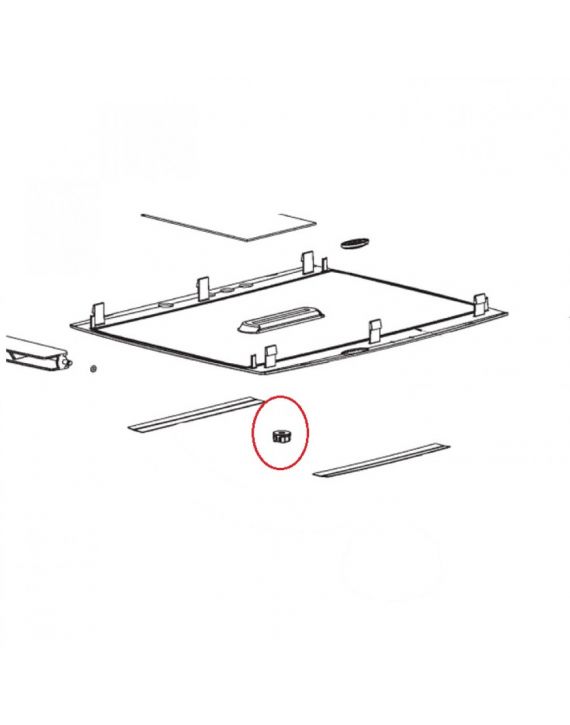 Dometic B1600/B2200 knopset