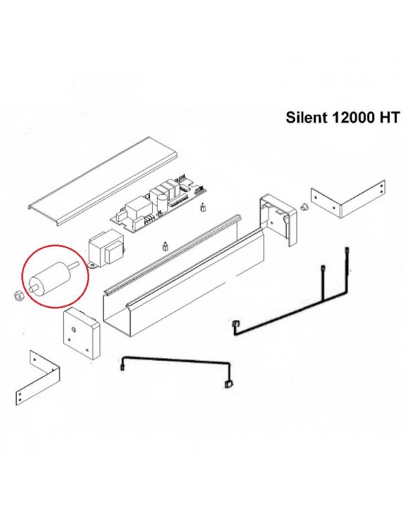 Telair Silent 7300H/12000HT electronic controller card