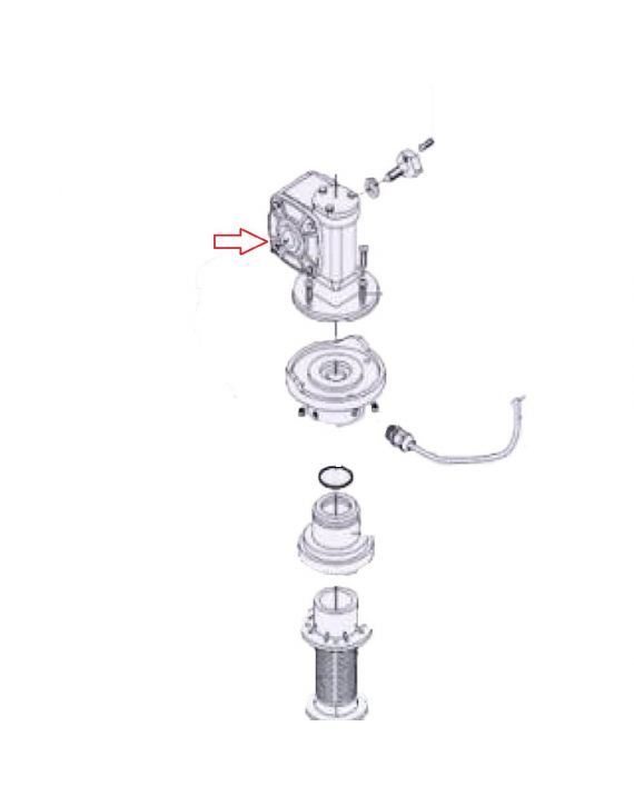 Adapter steunbeugel nr. 6137