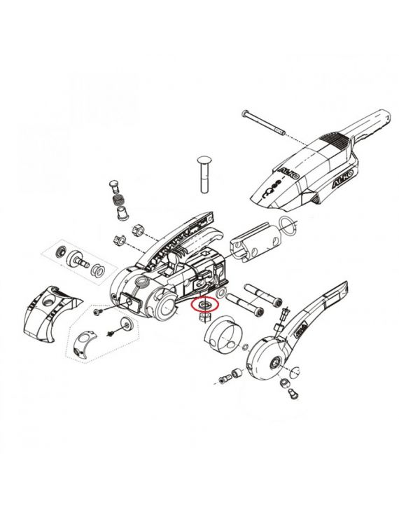 AL-KO AKS 3004 FormScheibe D 12.5