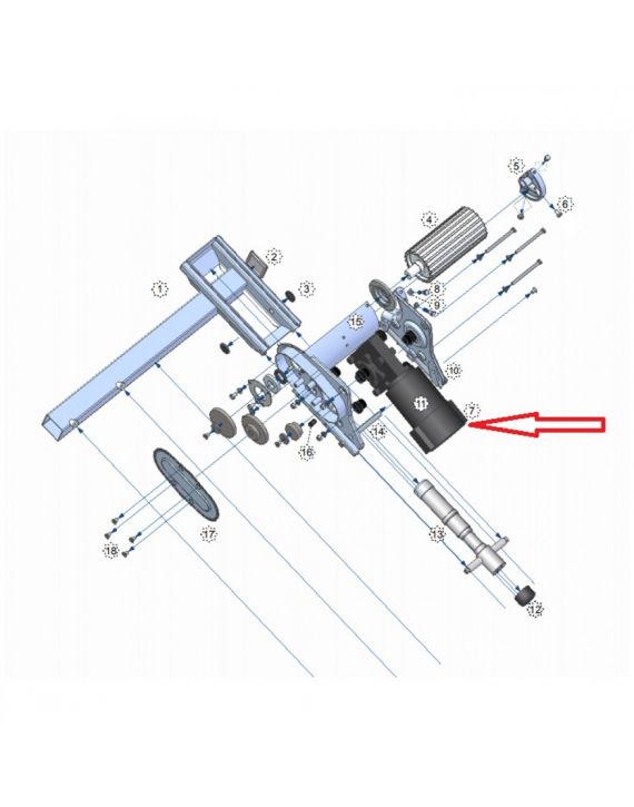 P1 Motor pakkingsring