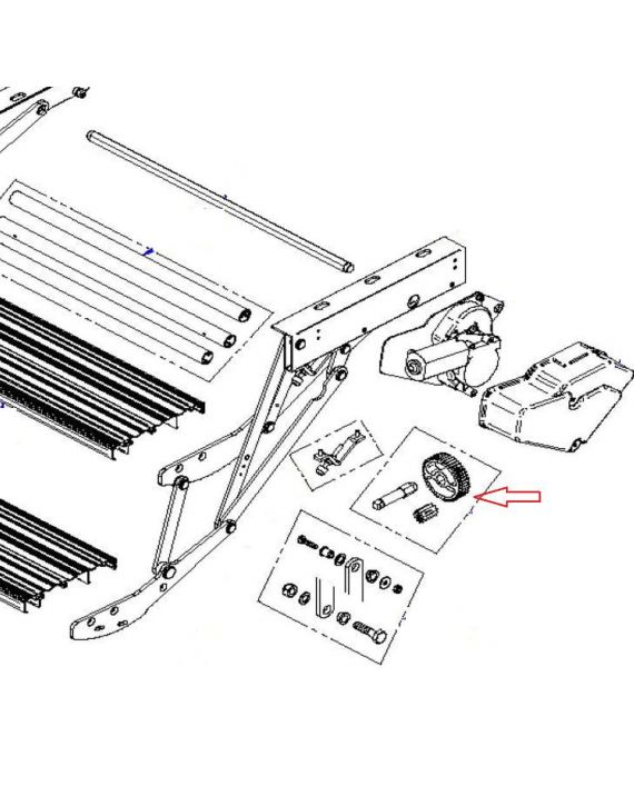 Thule Doubele Step Repair Kit Pinion 