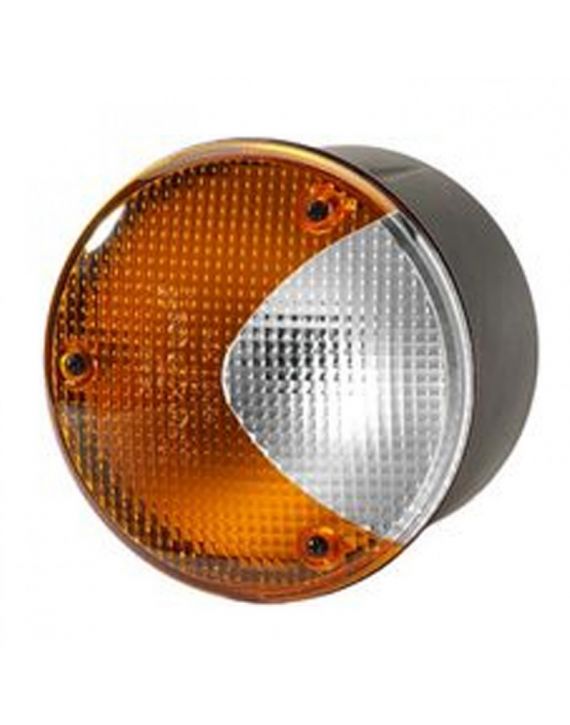 Hella Knipperlicht/Achteruitrijlicht Rond Oranje/Wit 12/24V