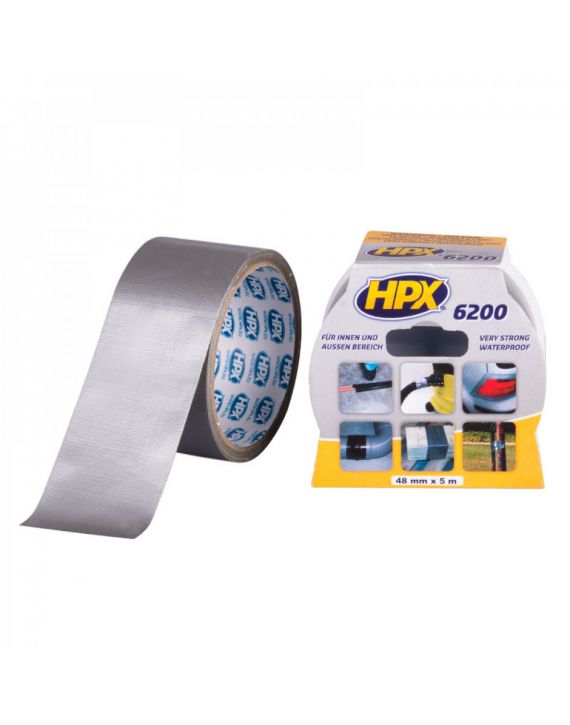 HPX 6200 Reparatie Tape 48mm x 5m Zilver