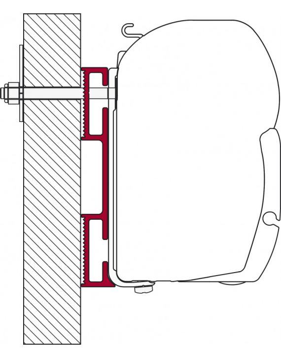 Fiamma Adapter D F45