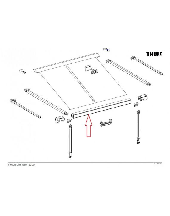 Thule Roller Tube 1200 5.00