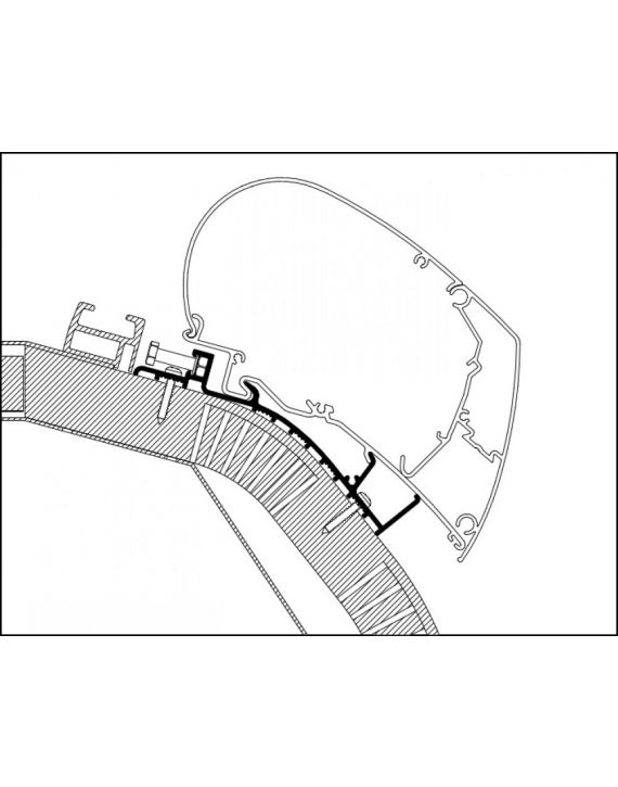 Thule Carthago C-Line Adapter >2014 400