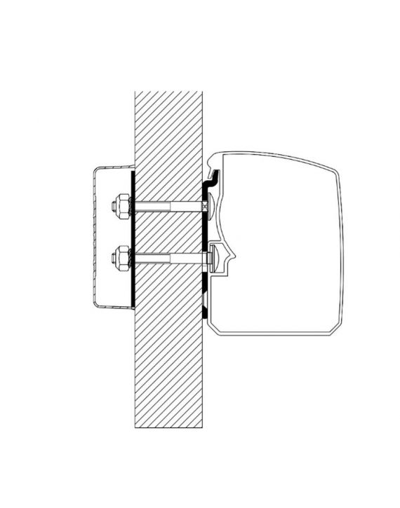 Thule Flat Wall Adapter 3200