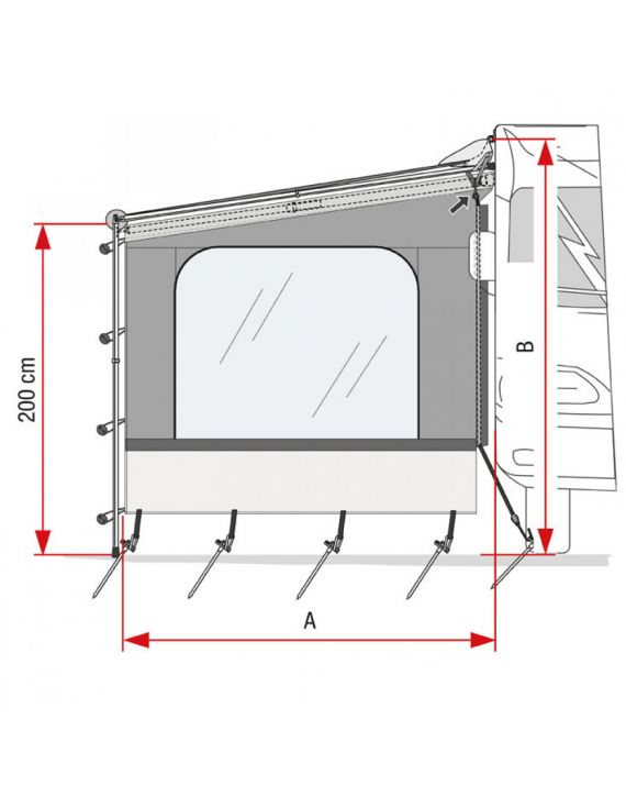 Fiamma Side W CaravanStore XL