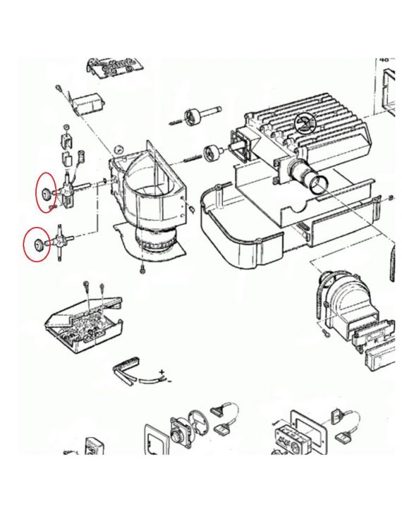 (39)Doorvoertule gasklep E2800,4000.