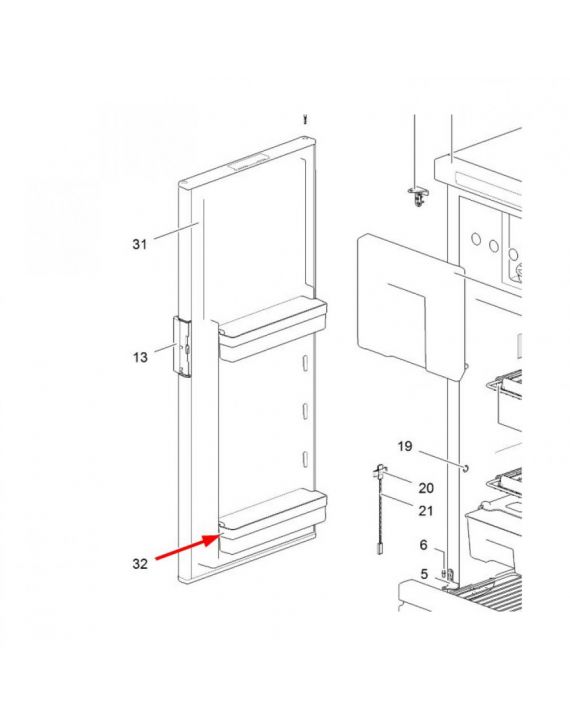 SR Doorbin N3140