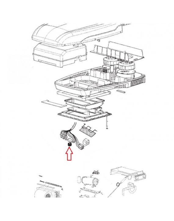 Dometic B1500 Schakelaar Thermostaat