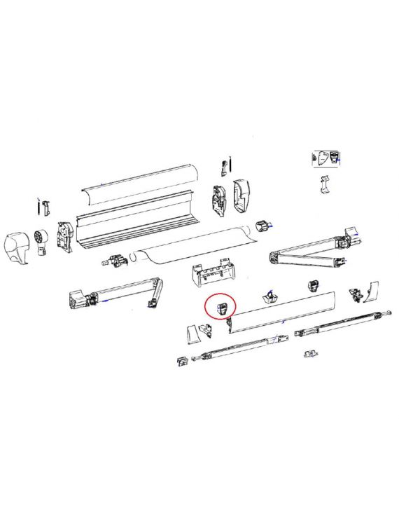 Thule Insert Lead Rail 5003 2st.