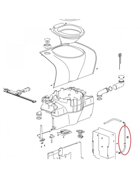 SC500 Clip sight tube