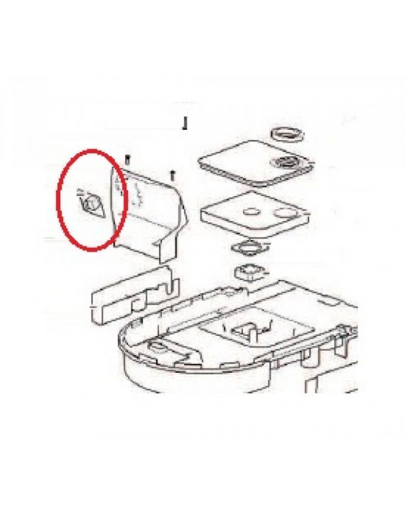 Reed switch single level